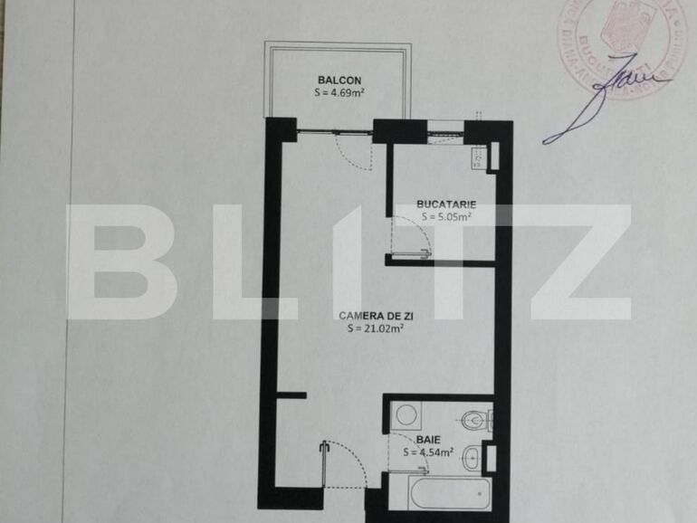 Garsonieră de vânzare Titan - 124064AV | BLITZ București | Poza1