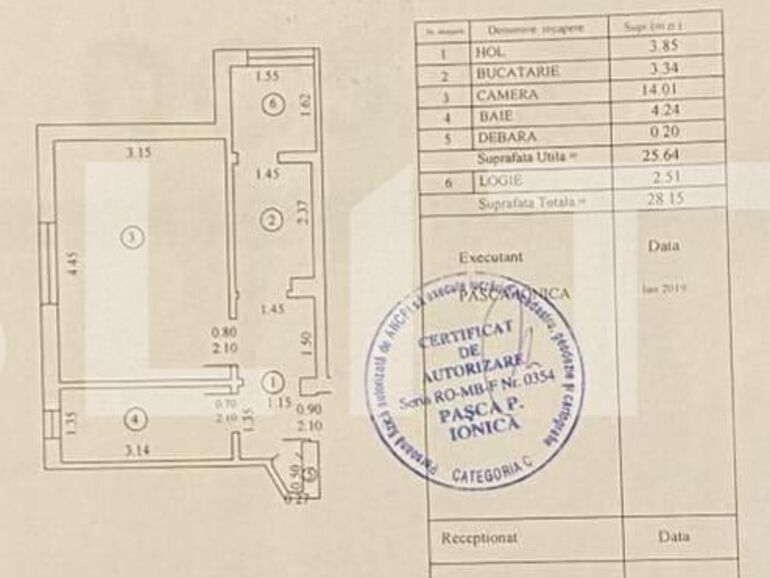 Garsonieră de vânzare Bucurestii Noi - 124367AV | BLITZ București | Poza1