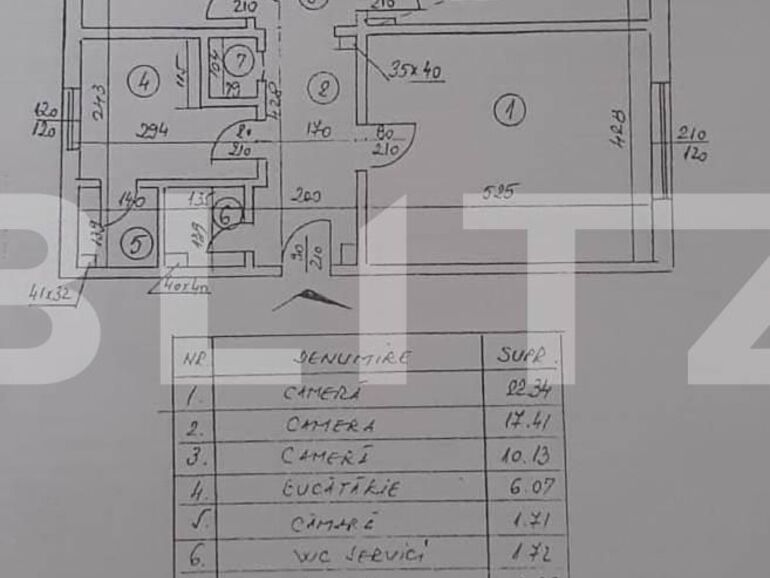 Apartament de vânzare 3 camere Muncii - 124657AV | BLITZ București | Poza1