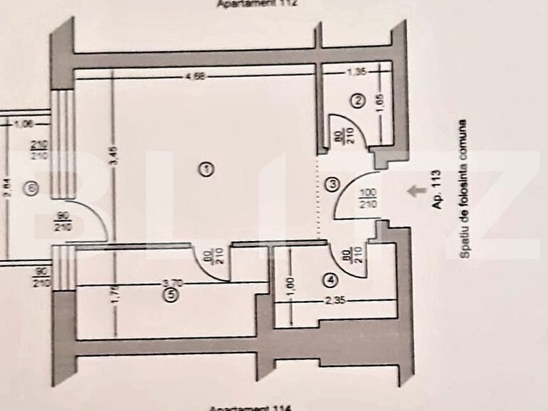 Garsonieră de vânzare Titan - 124753AV | BLITZ București | Poza1