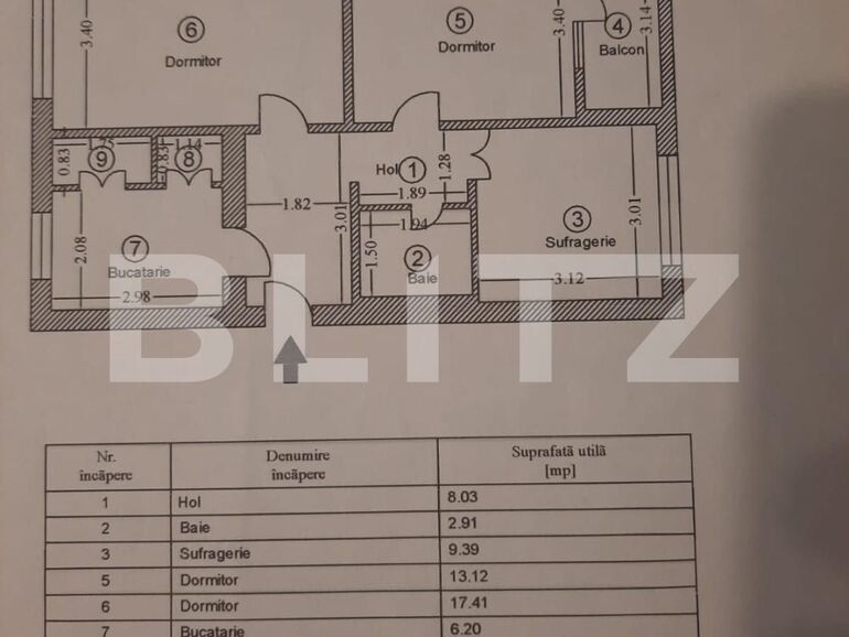 Apartament de vânzare 3 camere Titan - 125958AV | BLITZ București | Poza1