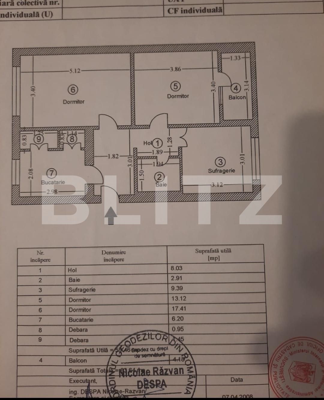 Apartament de vânzare 3 camere Titan - 125958AV | BLITZ București | Poza1