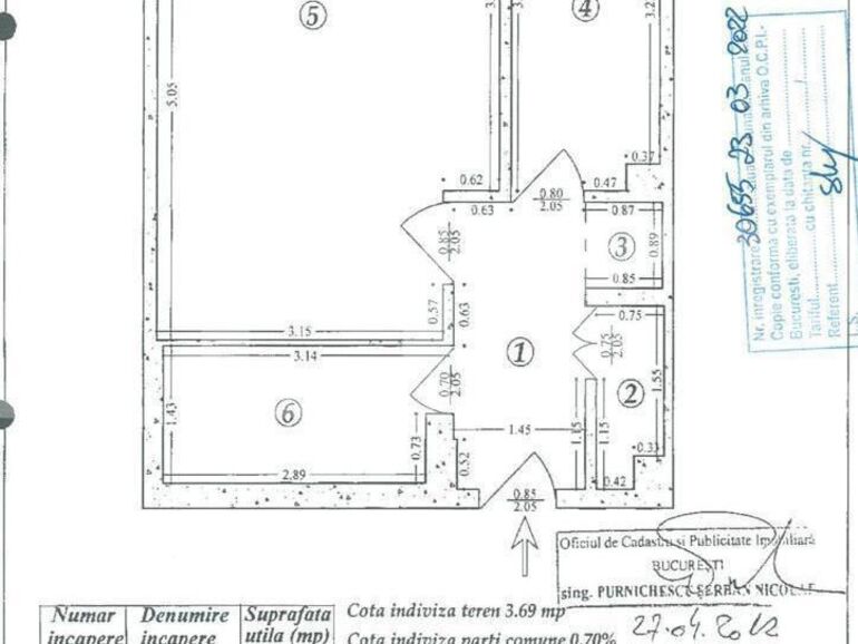 Garsonieră de vânzare Unirii - 126854AV | BLITZ București | Poza1