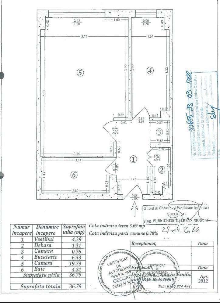 Garsonieră de vânzare Unirii - 126854AV | BLITZ București | Poza1