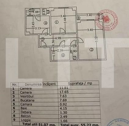 Apartament de închiriat 2 camere Tineretului - 127287AI | BLITZ București | Poza8