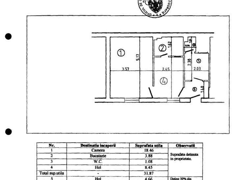 Garsonieră de vânzare Tineretului - 127380AV | BLITZ București | Poza1
