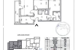 Apartament de 3 camere, 74mp, zona Mihai Bravu