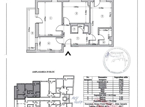 Apartament de vânzare 3 camere Mihai Bravu - 128122AV | BLITZ București | Poza11