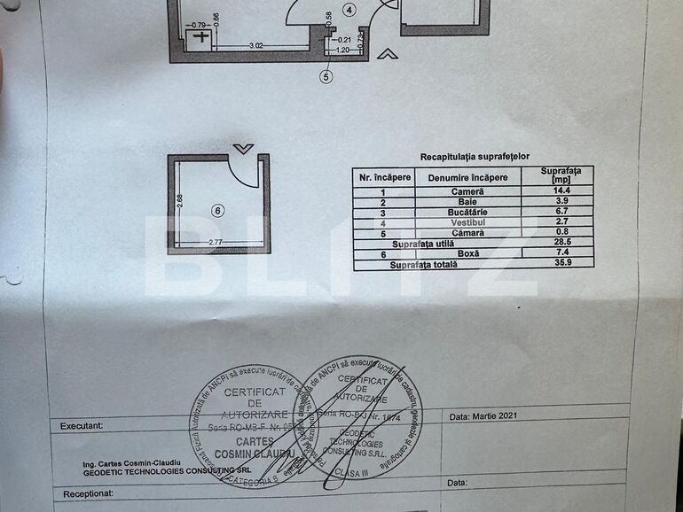 Garsonieră de vânzare Vitan - 128226AV | BLITZ București | Poza1
