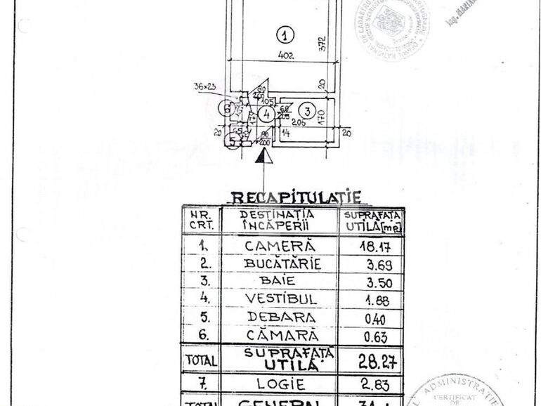 Garsonieră de vânzare Iancului - 128289AV | BLITZ București | Poza1