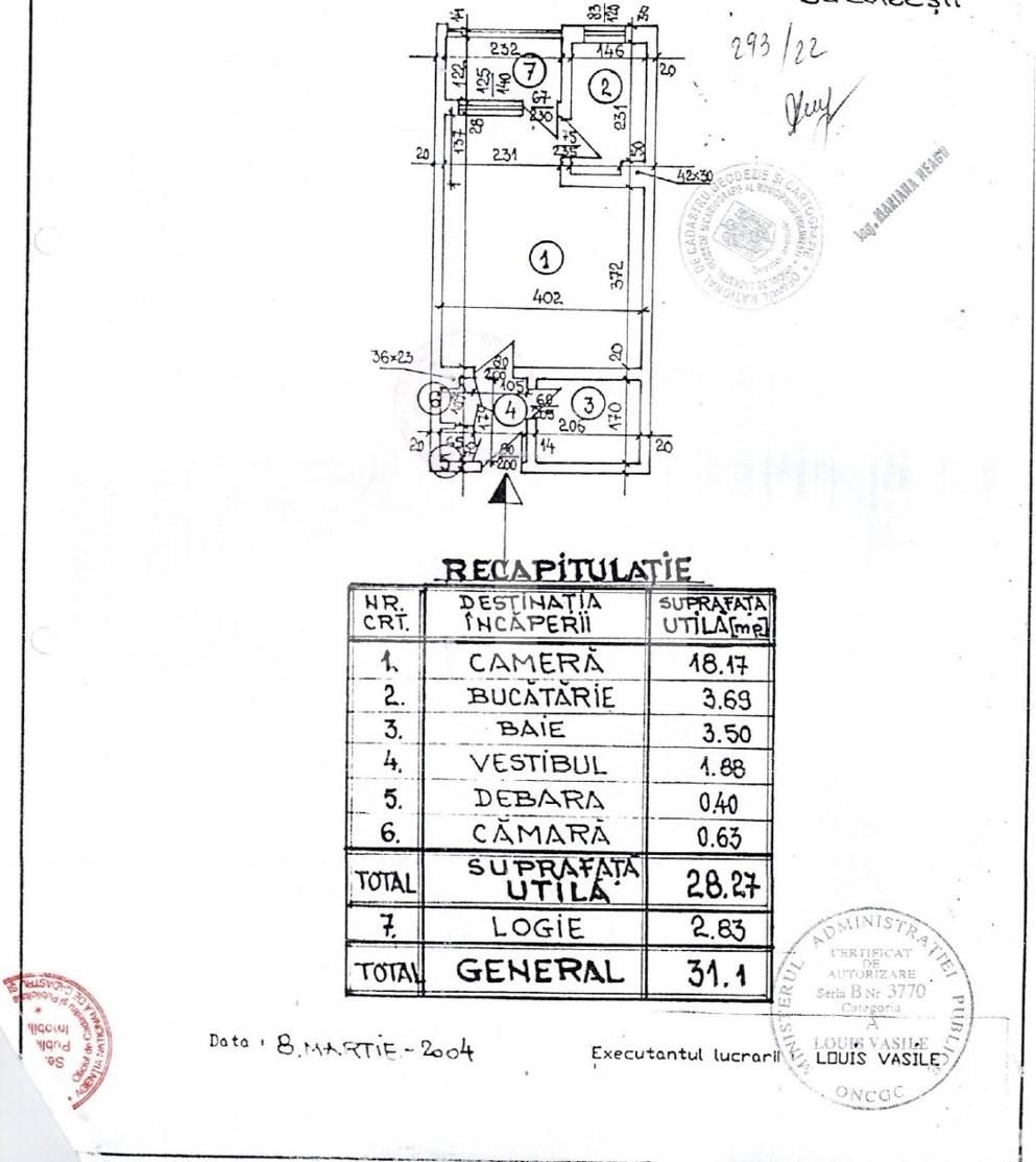 Garsonieră, 31 mp, zona Iancului