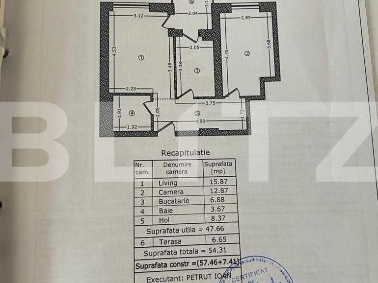 Apartament de vânzare 2 camere 1 Mai - 128643AV | BLITZ București | Poza1