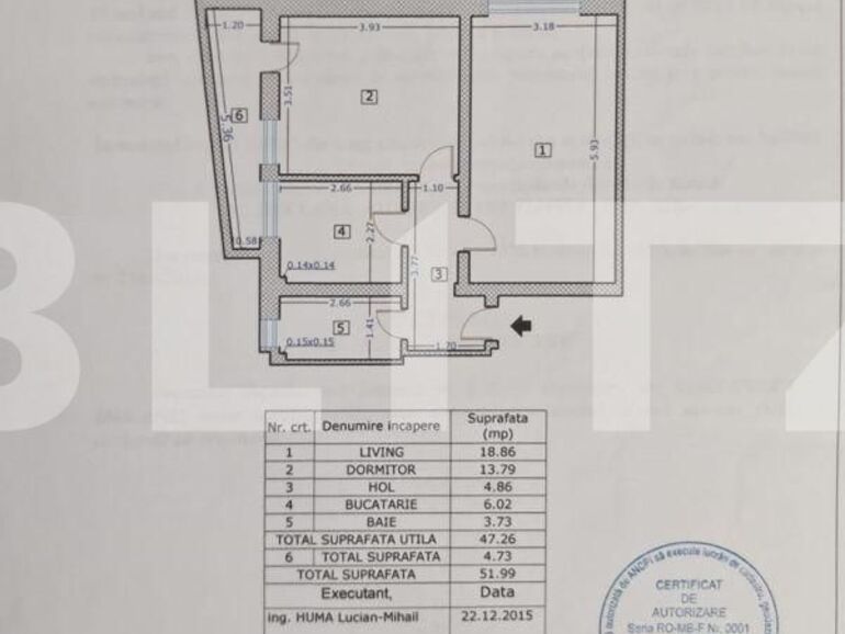 Apartament de vânzare 2 camere Titan - 128877AV | BLITZ București | Poza1