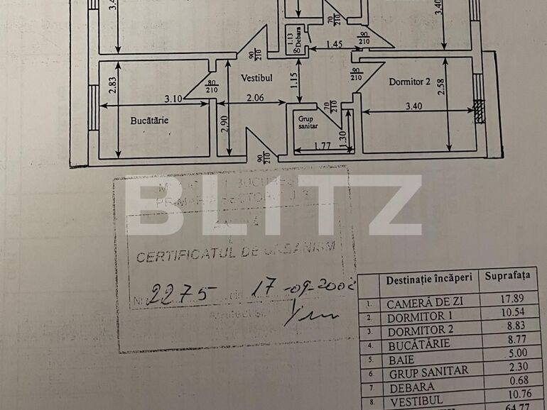 Apartament de vânzare 3 camere 1 Decembrie - 128966AV | BLITZ București | Poza1
