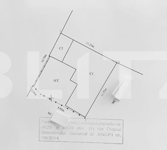 Casa cu 5 camere, P+M, 87mp utili, teren 125mp, Bucurestii Noi