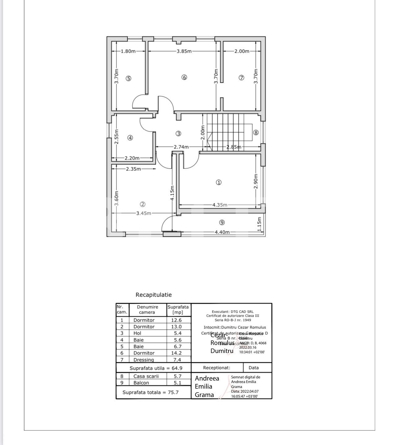 Vila cu 5 camere, 3 bai, 130mp, zona Ostratu