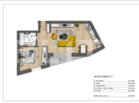 Apartament de vânzare 2 camere Mihai Bravu - 129592AV | BLITZ București | Poza1