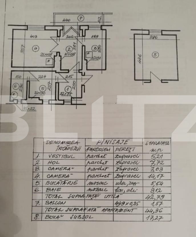 Apartament de vânzare 2 camere Mosilor - 129781AV | BLITZ București | Poza1