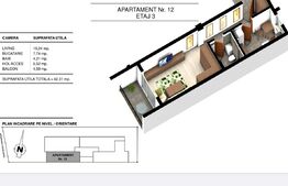 Garsoniera 42.31mp in ansamblu rezidential, sector 6, zona Ghencea