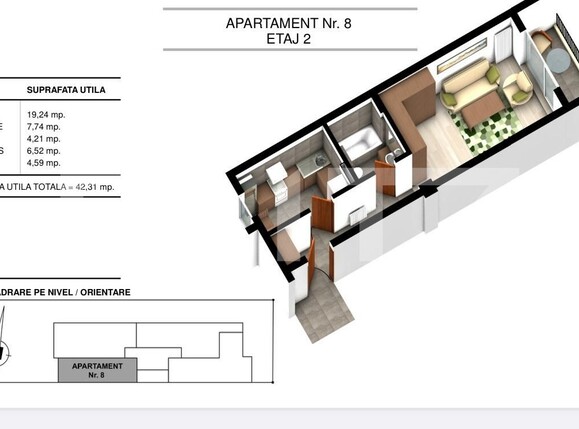 Garsonieră de vânzare Ghencea - 129900AV | BLITZ București | Poza2