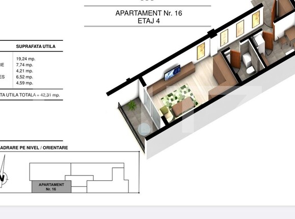 Garsonieră de vânzare Ghencea - 129900AV | BLITZ București | Poza9