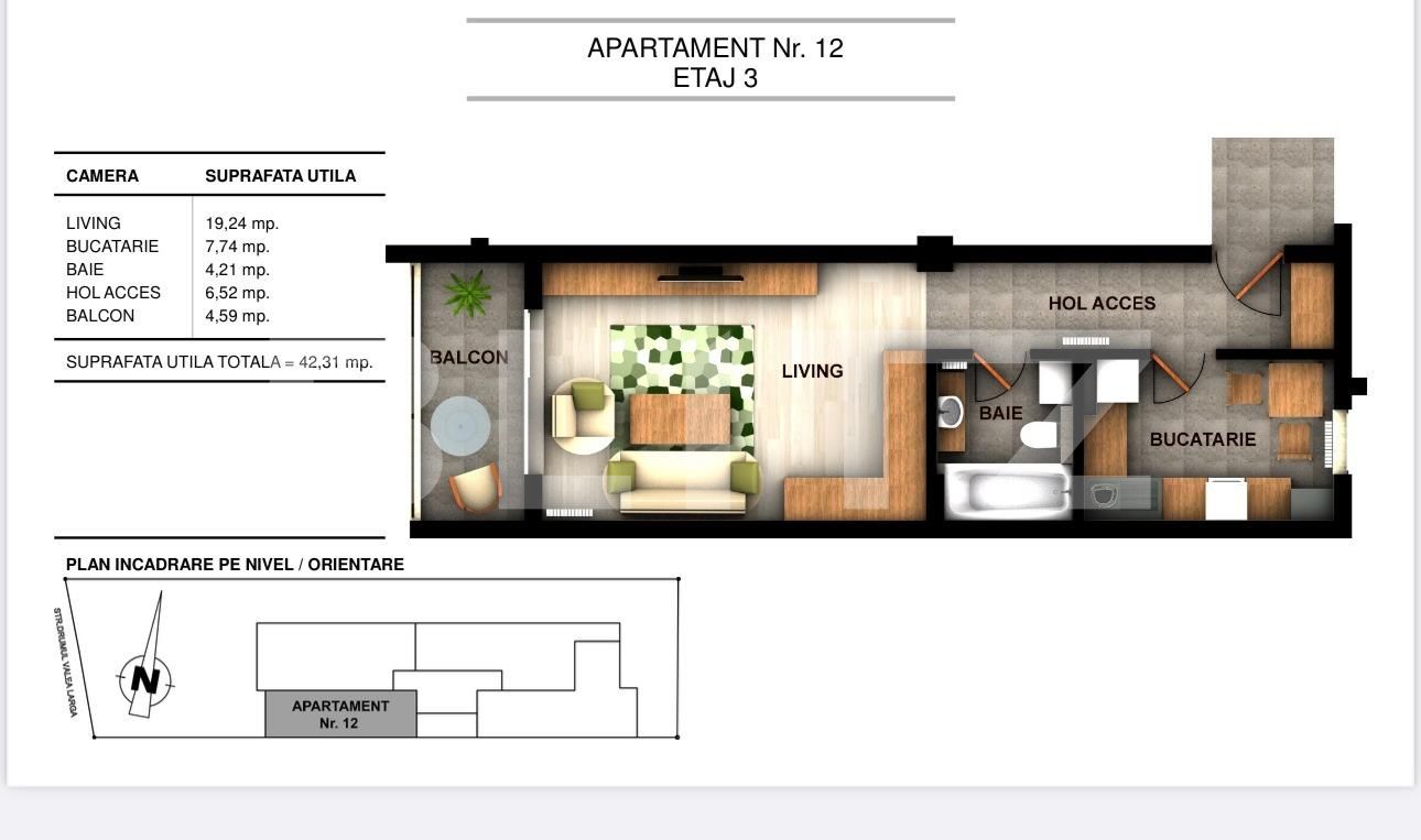 Garsonieră de vânzare Ghencea - 129900AV | BLITZ București | Poza4