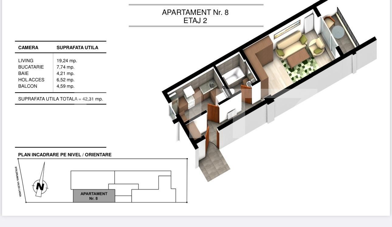 Garsonieră de vânzare Ghencea - 129900AV | BLITZ București | Poza2