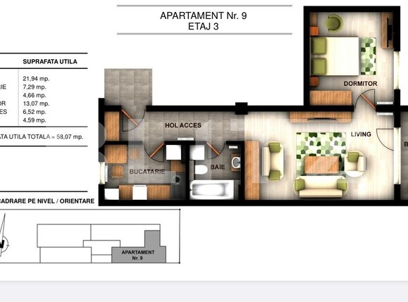 Apartament de vânzare 2 camere Ghencea - 129902AV | BLITZ București | Poza7