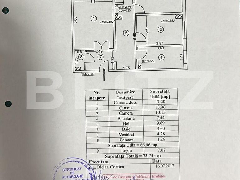 Apartament de vânzare 3 camere Pantelimon - 130020AV | BLITZ București | Poza1