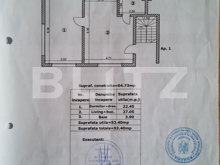 Apartament de vânzare 2 camere Baneasa - 130129AV | BLITZ București | Poza1
