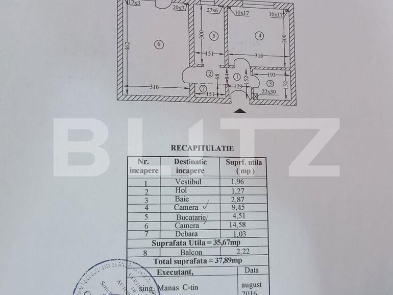Apartament de vânzare 2 camere Titan - 130262AV | BLITZ București | Poza1