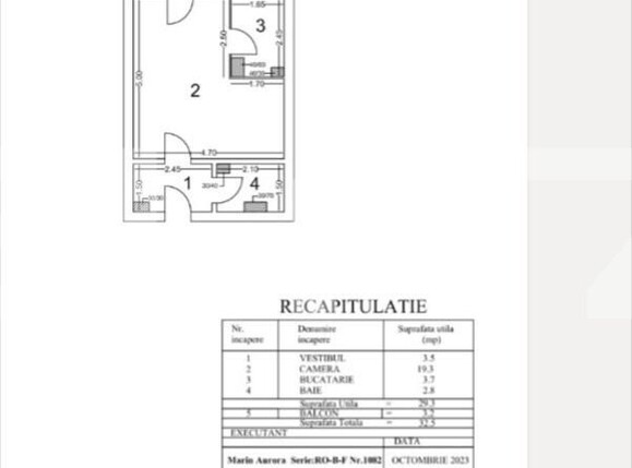 Garsonieră de vânzare Titan - 130362AV | BLITZ București | Poza1