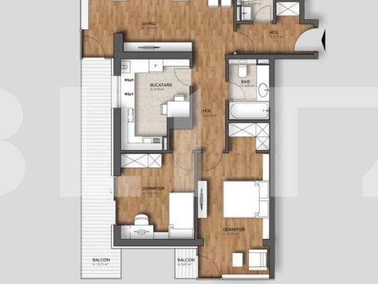 Apartament de vânzare 3 camere Decebal - 130458AV | BLITZ București | Poza1