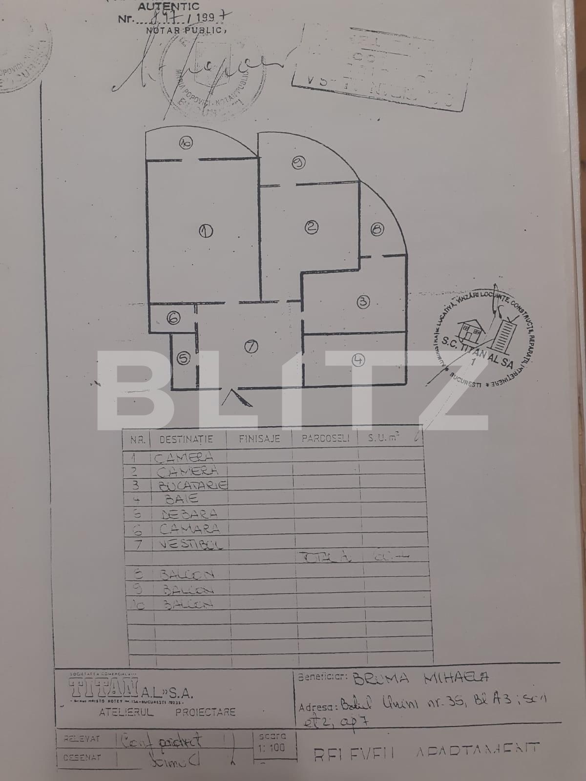 Apartament de vânzare 2 camere Unirii - 130649AV | BLITZ București | Poza1