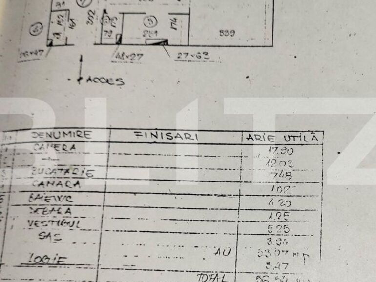 Apartament de vânzare 2 camere Vitan - 130845AV | BLITZ București | Poza1