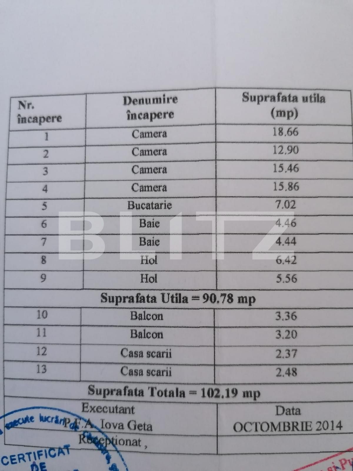 Apartament 4 camere, duplex, ST 102MP, zona Titan-Ozana 