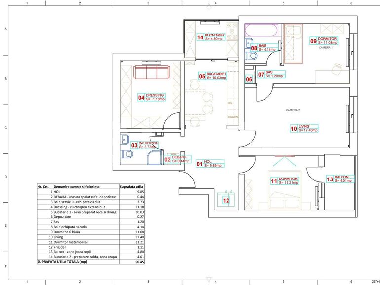 Apartament de vânzare 4 camere Pantelimon - 131058AV | BLITZ București | Poza1