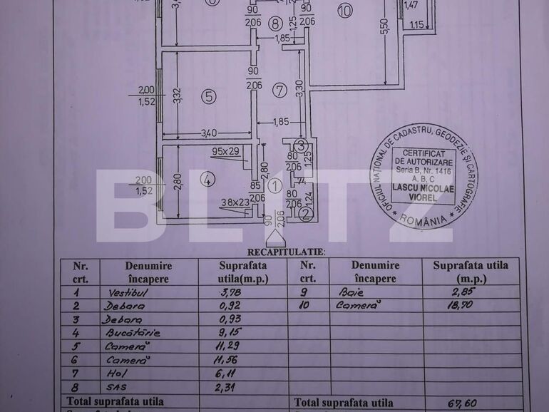 Apartament de vânzare 3 camere Titan - 131323AV | BLITZ București | Poza1