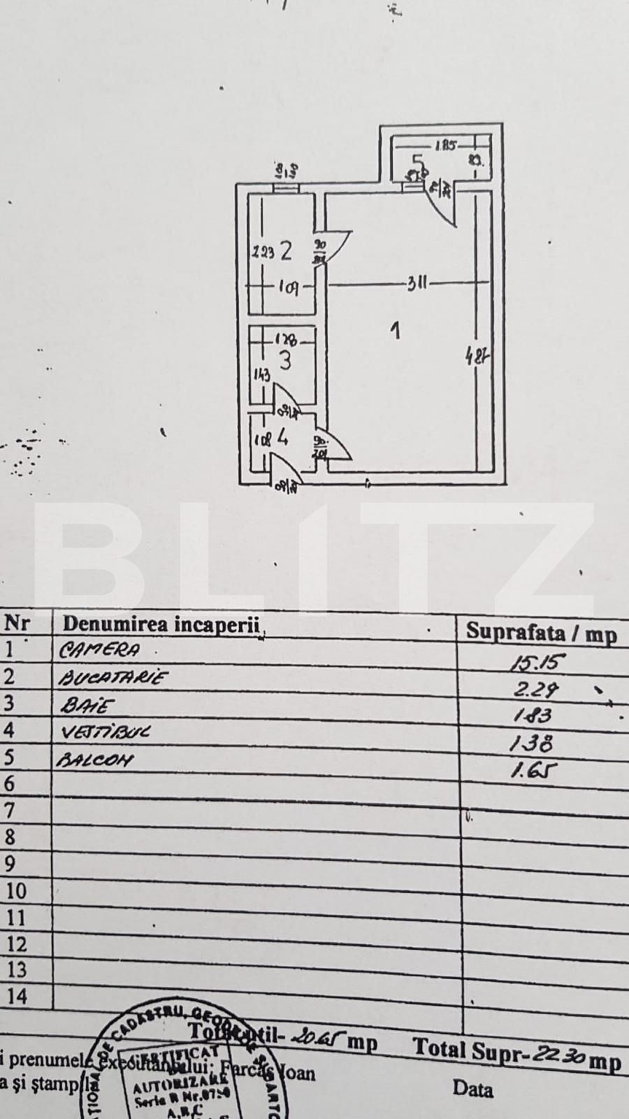 Garsonieră de vânzare Floreasca - 131348AV | BLITZ București | Poza1