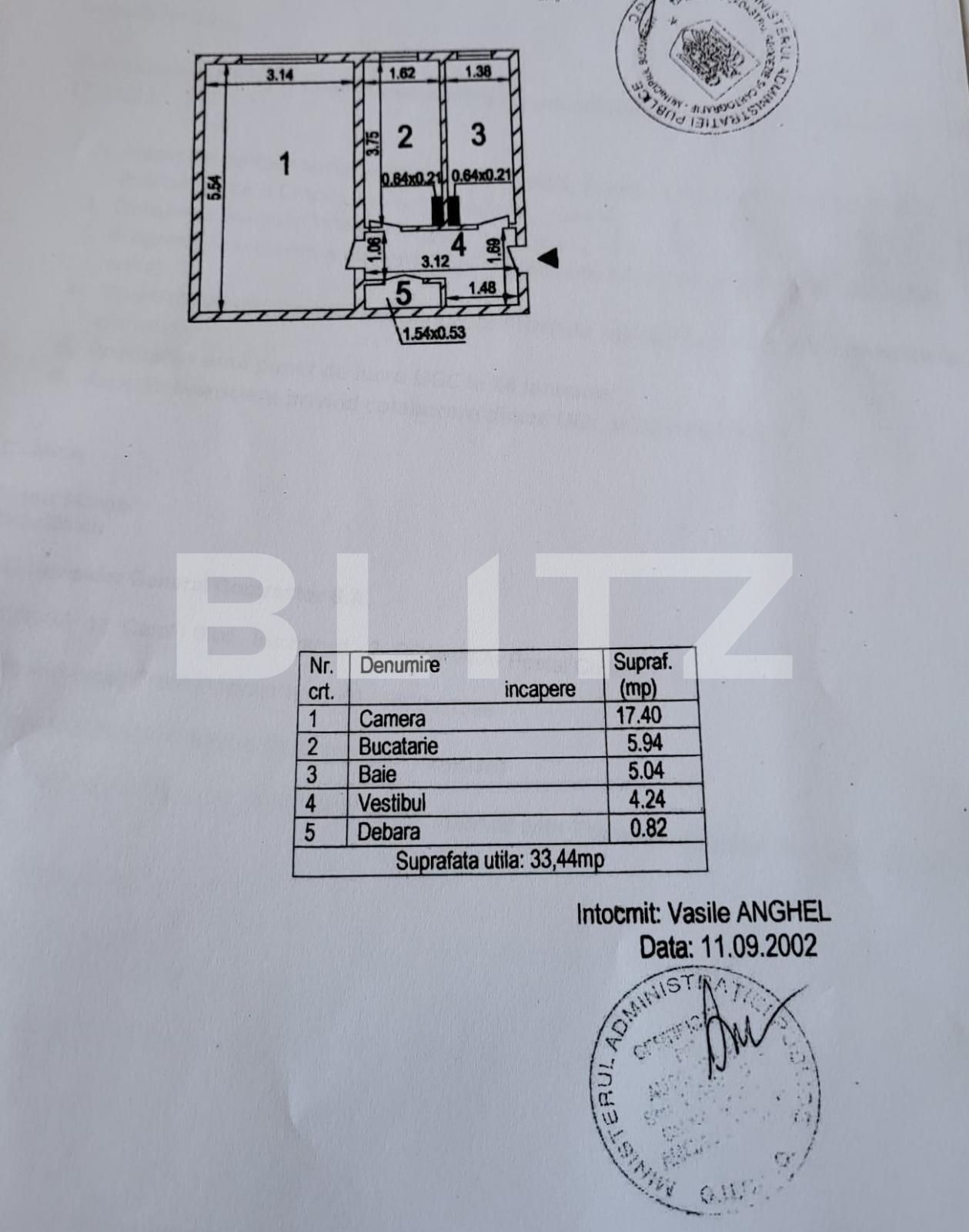Garsonieră de 40 mp la parter, Piața Iancului