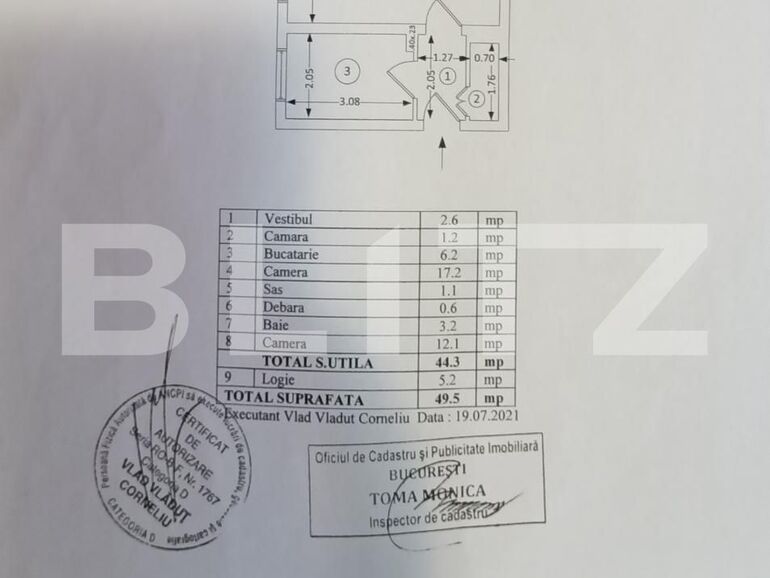 Apartament de vânzare 2 camere Dristor - 132579AV | BLITZ București | Poza1