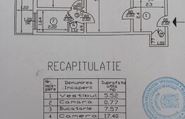 Apartament cu 2 camere, 49 mp, zona Obor-Iancului
