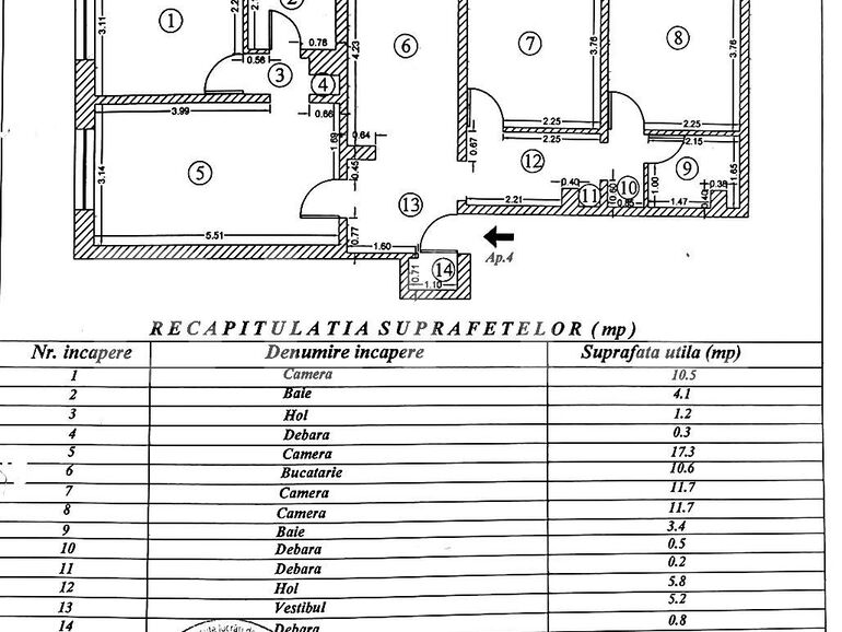 Apartament de vânzare 4 camere Rahova - 134660AV | BLITZ București | Poza1
