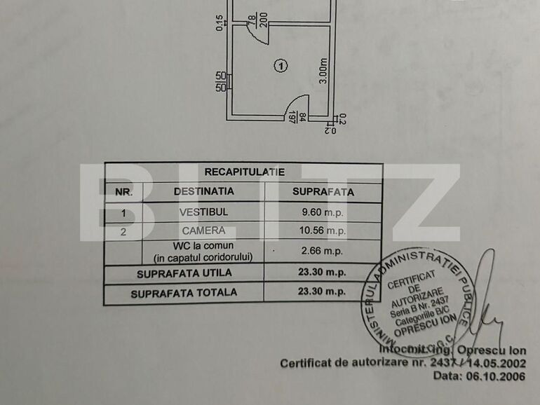 Garsonieră de vânzare Berceni - 134858AV | BLITZ București | Poza1