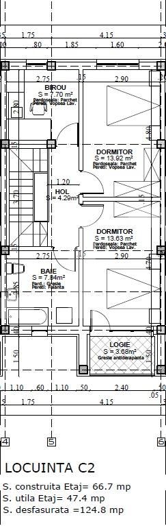 Casa premium in curs de constructie, 90mp utili, teren 169mp, oras Pantelimon