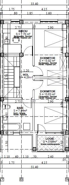 Casa premium in curs de constructie, 90mp utili, teren 169mp, oras Pantelimon