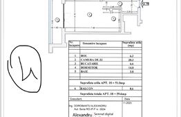 Comision 0% Apartament 2 camere, 59,6 mp, Decebal, centrala termica, Bloc Nou