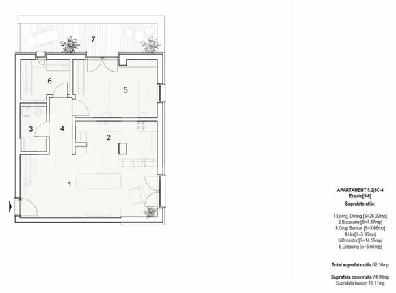 Apartament de vânzare 2 camere Dudesti - 139348AV | BLITZ București | Poza9