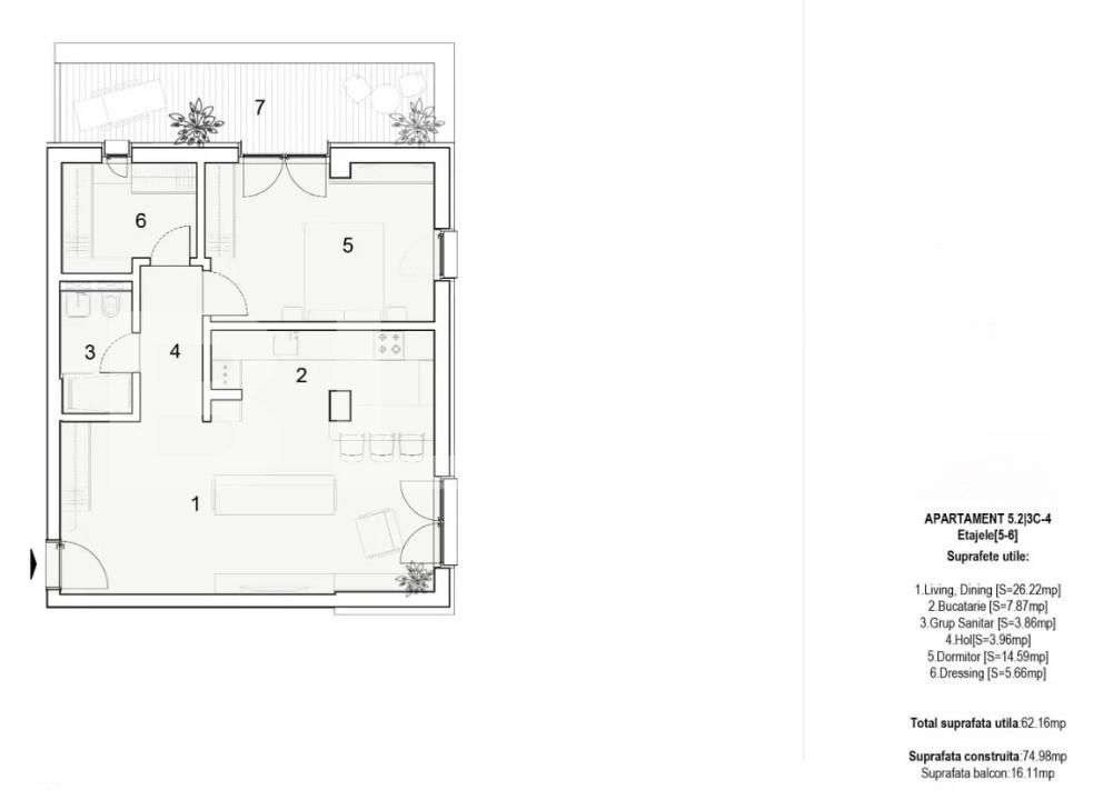 Apartament de vânzare 2 camere Dudesti - 139348AV | BLITZ București | Poza9