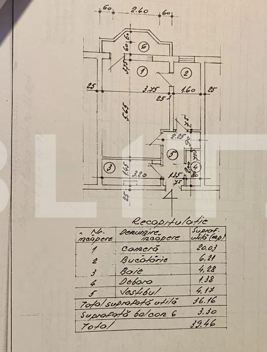 Garsonieră de vânzare Decebal - 140772AV | BLITZ București | Poza8